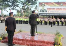 Peringati Hari Kemerdekaan ,Polres Pelabuhan Belawan laksanakan Upacara HUT RI ke 74