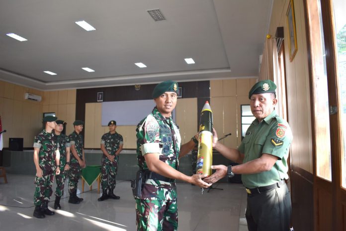 Akhir Pengabdian Prajurit Kesatria, Danyonarmed 12Divif 2 Kostrad Gelar Wisuda Purna Tugas (1)