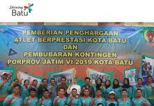 Pembubaran Kontigen PORPROV JATIM VI 2019 Kota Batu dan Penghargaan Atlet Berprestasi