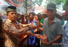 AKP Sukarman SH wakili Kapolres Giat Bhakti Sosial di Rumah Singgah Sahabat Polisi