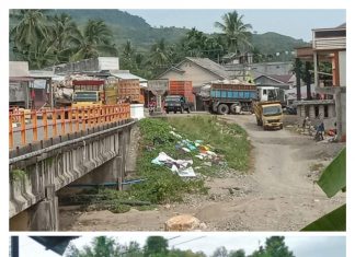 Mobil Truk Pembawa Batu Gajah Sangat Meresahkan Penguna Jalan di Aceh Selatan