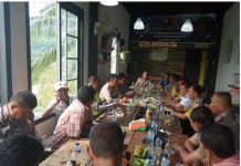 Kapolres Aceh Selatan, Coffee Morning bersama rekan Wartawan Aceh Selatan