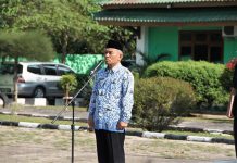 Hari kesaktian Pancasila,Irup Kemenag Bateng Dipimpin Langsung Kankemenag