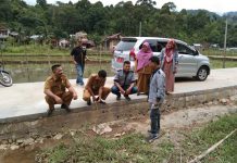Camat Sawang, Masriadi SSTP MSi Lakukan Monev (Monitoring , Evaluasi) ke Gampong
