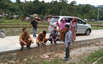 Camat Sawang, Masriadi SSTP MSi Lakukan Monev (Monitoring , Evaluasi) ke Gampong