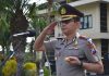 Kapolres Batu Gelar Korp Raport Kenaikan Pangkat Pengabdian di Halaman Mapolres