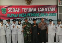 Serah Terima Jabatan Kepala Desa Terpilih Periode 2019-2025 Kecamatan Prigen