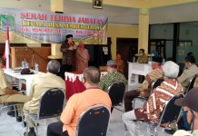 Sertijab Kepala Desa Sumbergedang Niam Sofi(2014-2020) Kepada Abdul Majid (PJ 2020)