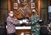 Kasad Terima Audiensi dari PLN, Bahas Bantuan untuk Bangun Perumahan Prajurit