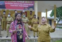 Keren…,Kades Sekarjoho Prigen Sosialisasi Melalui Lagu Bersama Sodiq Monata