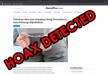 Beritakan Kebohongan Soal Kisruh Perusahaan KK, Jawapos Jangan Jadi Agen Hoaks Indonesia