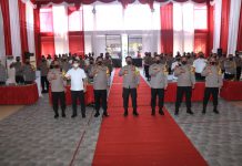Kapolda Jatim Beri Pemaparan Polres Blitar Jelang Perayaan Idul Fitri