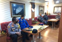 Ditpolairud Polda Jatim Turut Serta Dalam Pencarian KRI Nanggala-402 di Perairan Bali