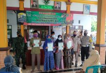 Sebanyak 209 Sertifikat Tanah Tahap Ke-9 Desa Baujeng Beji Dibagikan
