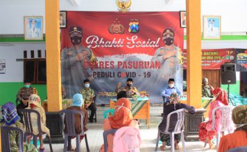 Kapolres Pasuruan Motivasi Pemuda Desa Sapulante Miliki Cita-Cita Tinggi