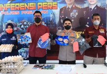 Perjual Belikan Telur Infertil Atau Limbah Telur, Dua Warga Wonorejo Di Bekuk Polres Pasuruan
