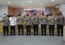 Pejabat Utama Polda Jatim dan Polres/ta Jajaran Menerima Pengarahan Dari Irwasum Mabes Polri