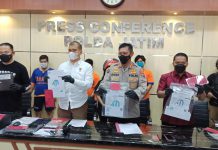 Subdit III Jatanras Ditreskrimum Polda Jatim Bongkar Sindikat Pembuat Hasil Swab Illegal