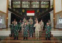 Pangdivif 2 Kostrad Terima Kunjungan Tim MTT SFAB US Army di Madivif 2 Kostrad