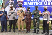 Pertama di Indonesia, Polres Trenggalek Launching Simetiks Mantap dan Visulalisasi Uji Praktik Sim