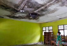 Bangunan SMPN 3 Satap Gempol Rusak Parah