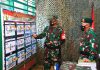 Pangdivif 2 Kostrad Tinjau Sarana dan Prasarana Kesiapan Lattuk Satuan Raider Yonif Raider 755/20/3 Kostrad