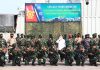 Pangdivif 2 Kostrad Lepas Keberangkatan Satgas Pamtas Penyangga (Mobile) Yonif Mekanis Raider 412/BES/6/2 Kostrad