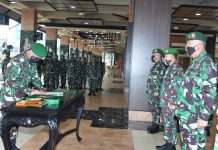 Kasad Pimpin Sertijab Pangkostrad dan 5 Pejabat Teras TNI AD