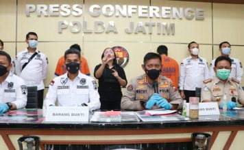Polda Jatim Gagalkan Penyelundupan Ribuan Benih Lobster Jenis Pasir dan Mutiara