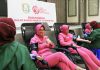Dalam Rangka HKGB Ke – 69 Bhayangkari POLDA Jatim Gelar Bhakti Sosial Donor Darah