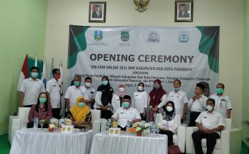 SMK Negeri 1 Gempol Pasuruan Jadi Tuan Rumah Job Fair Online 2021