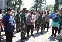 Hari Pertama PPKM Darurat, Kapolri Tinjau Penyekatan Hingga Vaksinasi Massal