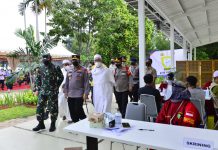 Ditarget 4.500 Orang, TNI-Polri Gelar Vaksinasi Massal Bareng Rabithah Alawiyah di Cibis Park