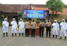 Polres Kediri Kota Bentuk Tim Pemulasaran Covid-19
