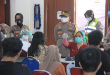Polrestabes Surabaya Fasilitasi Vaksin Gratis untuk Anak Usia 12-17 Tahun