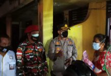 Dampak PPKM Level 4, Polres Muba Beserta Jajarannya Bagikan Sembako