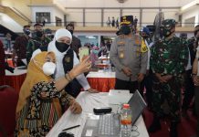 Sinergitas Forkopimda Jatim dan Forkopimda Surabaya Sukseskan Serbuan Vaksinasi