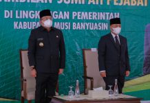 Bupati Dodi Reza Lantik 42 Pejabat Fungsional dan Administrasi