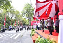 Tinjau Vaksinasi di Kaltim, Kapolri Minta Warga Mau Dirawat di Tempat Isolasi Terpusat