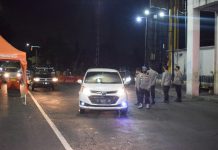 Tidak Ada Kerumunan, Kapolresta Sidoarjo Patroli Malam Satu Suro Kamtibmas Kondusif