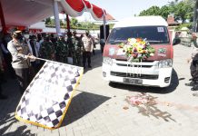Kapolda Jatim Resmikan Mobil Vaksinasi Respon Cepat Karya Forkopimda Kota Surabaya