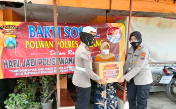 Bakti Sosial Dalam Rangka HUT Polwan ke-73