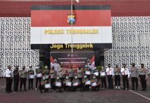 Berikan Penghargaan Kepada Sejumlah Netizen, Kapolres Trenggalek: Aktif Edukasi Bijak Bermedsos