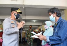Dinyatakan Sehat, Warga Isoter di Sidoarjo Dipulangkan