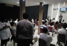 Polresta Sidoarjo Amankan Ibadah Minggu di Gereja