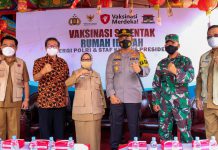 Vaksinasi Nasional, Polres Jombang Sasar Rumah Ibadah