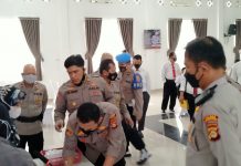 Commander Wish Kapolda Sumsel, Kapolres Muba Beserta Anggotanya Tes Urine