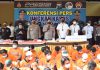 12 Hari Polresta Sidoarjo Ungkap 79 Kasus Narkoba