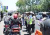 Ops Patuh Semeru 2021, Polisi Sidoarjo Edukasi Prokes dan Tertib Lalu Lintas Ke Pengendara