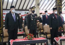 Forkopimda Kabupaten Malang Gelar Upacara Secara Virtual Dalam Rangka Hari Kesaktian Pancasila
